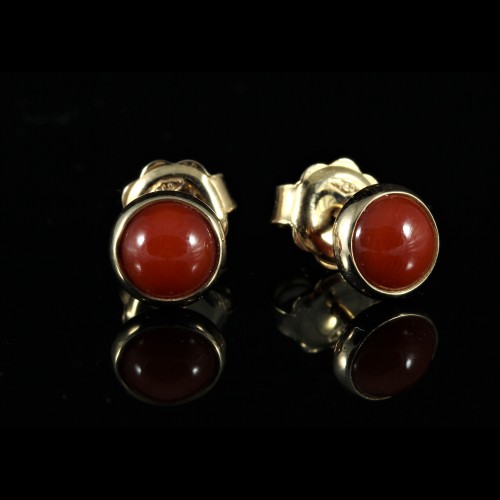 Boucles d'oreilles Corail