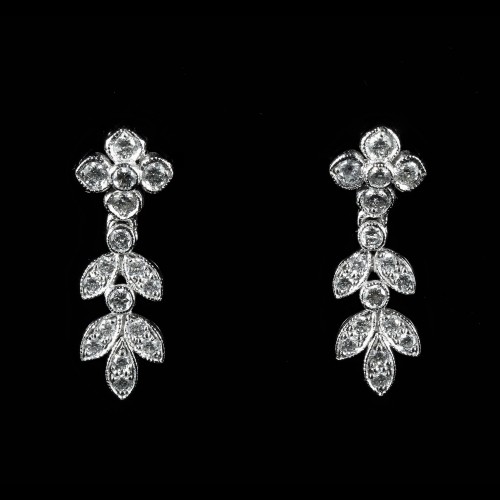 Boucles d'oreilles diamants