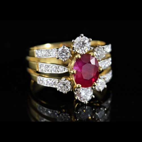 Bague Rubis