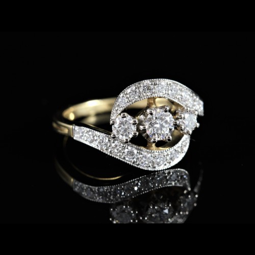 Bague diamants