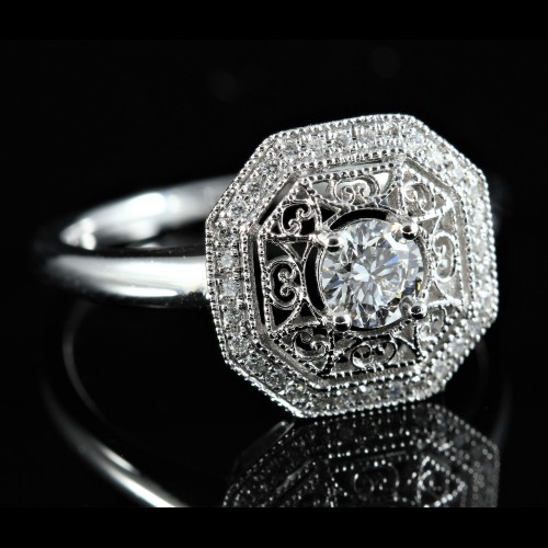 Bague diamants