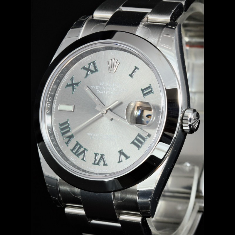 datejust 41 wimbledon oyster