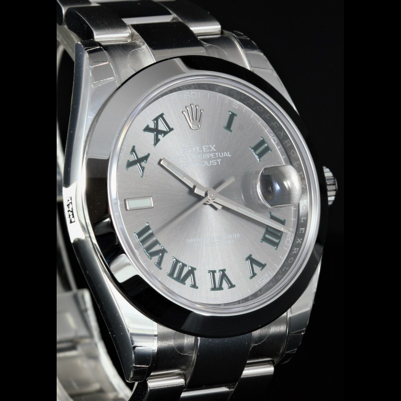 datejust 41 wimbledon oyster