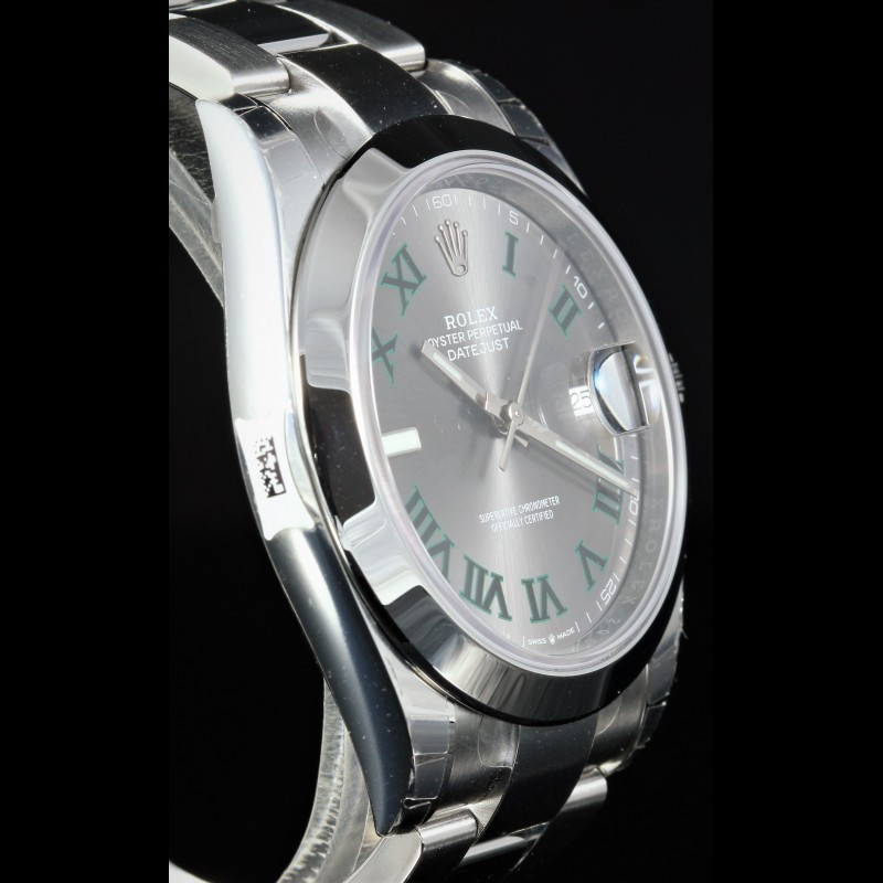 datejust 41 wimbledon oyster