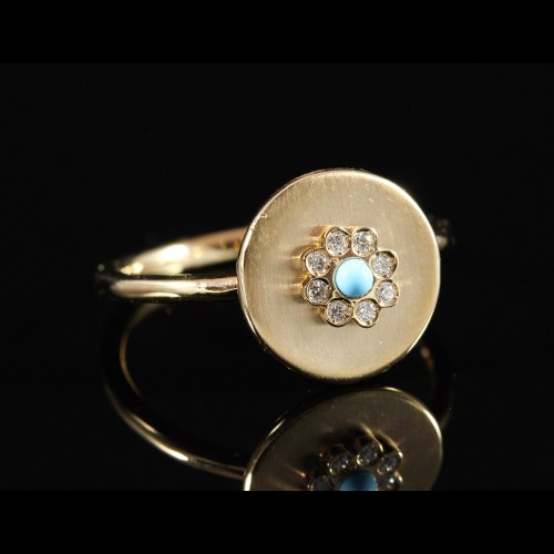 Bague turquoise