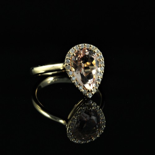 Bague morganite