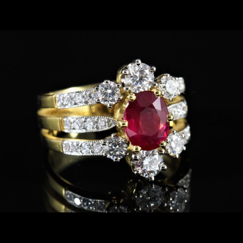 Bague Rubis