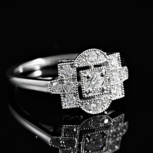 Bague diamants