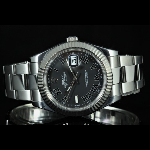 Rolex Datejust 41 Black Roman