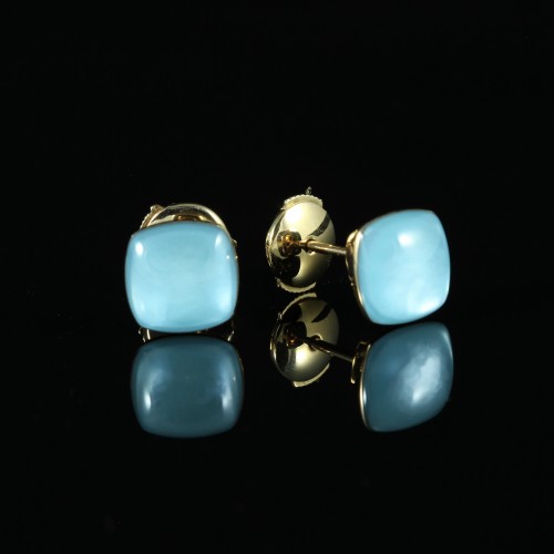 Boucles d'Oreilles Turquoises