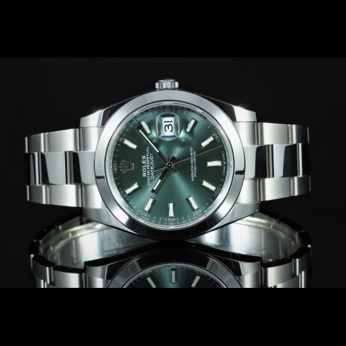 Rolex Datejust 41 Mint Green