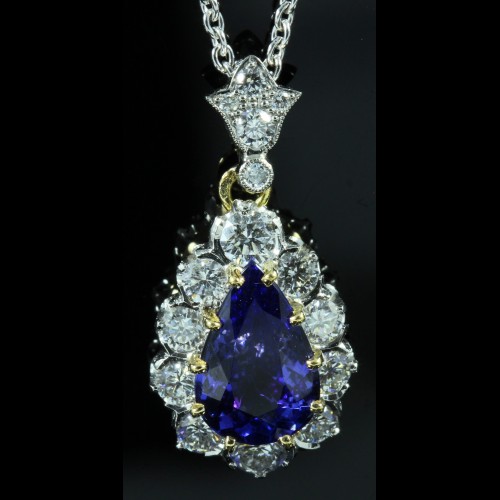 Pendentif Tanzanite