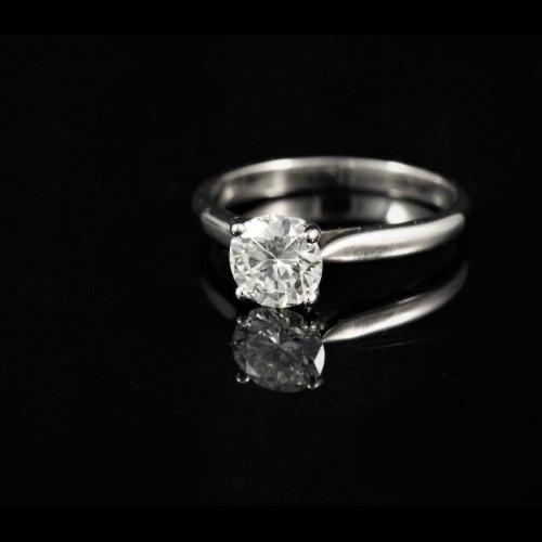 Bague solitaire diamant