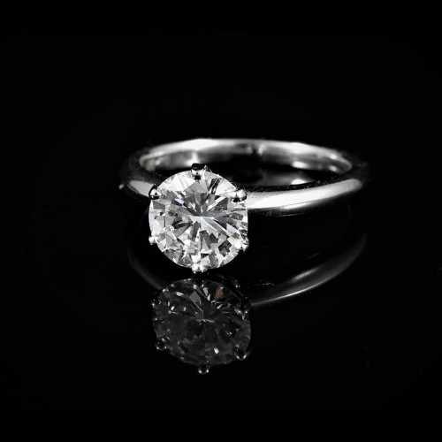 Bague solitaire diamant