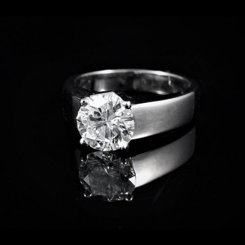 Bague solitaire diamant