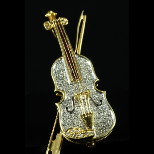 Broche Violon