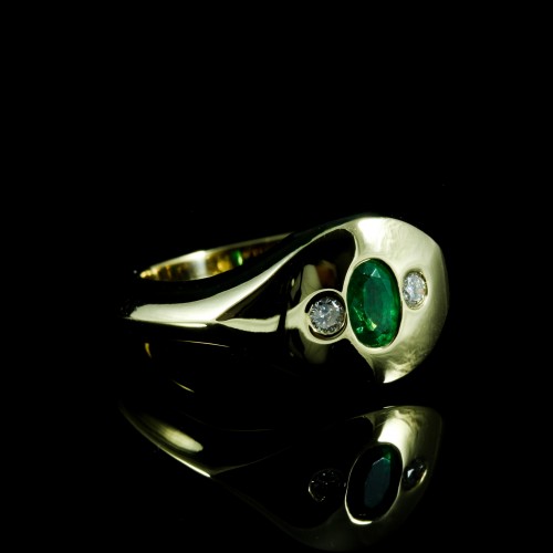Bague émeraude