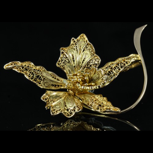 Broche fleur