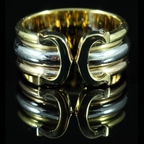 Bague double C de Cartier
