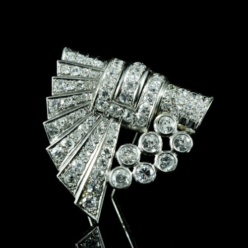 Broche art déco