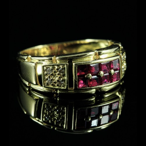 Bague rubis