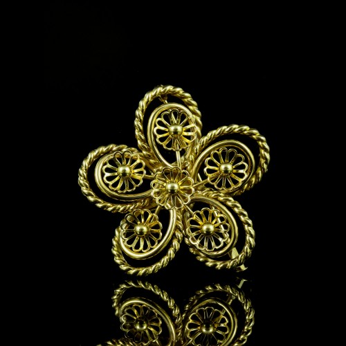 Broche fleur