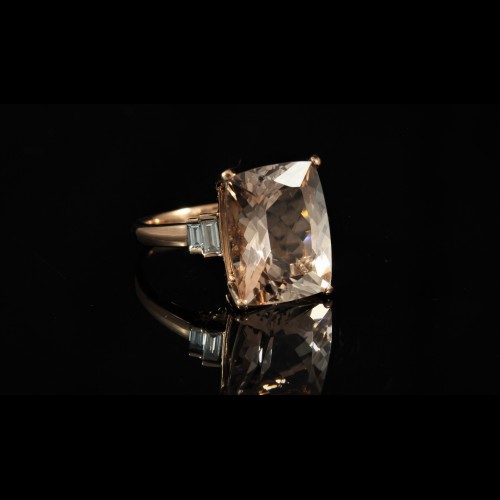 Bague Morganite