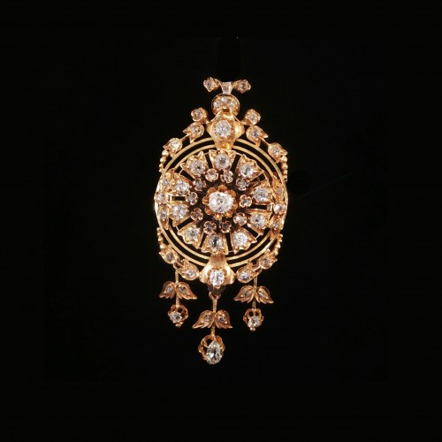 Broche Diamants
