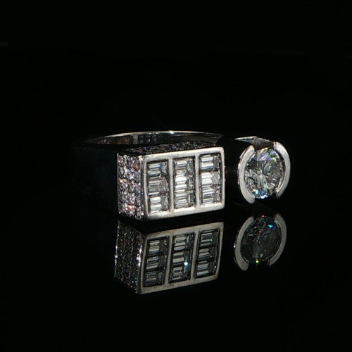 Bague diamants